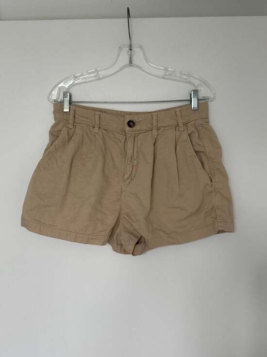 Free People Pants - Free People Billie Chino High-Waisted Pleated Shorts